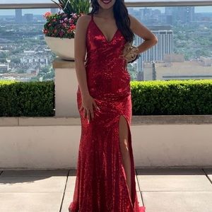 Red Prom Dress/ Party dress